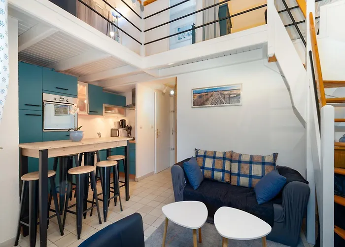 아파트 Aquaplage - B117 - Superbe Duplex 6 Pers *